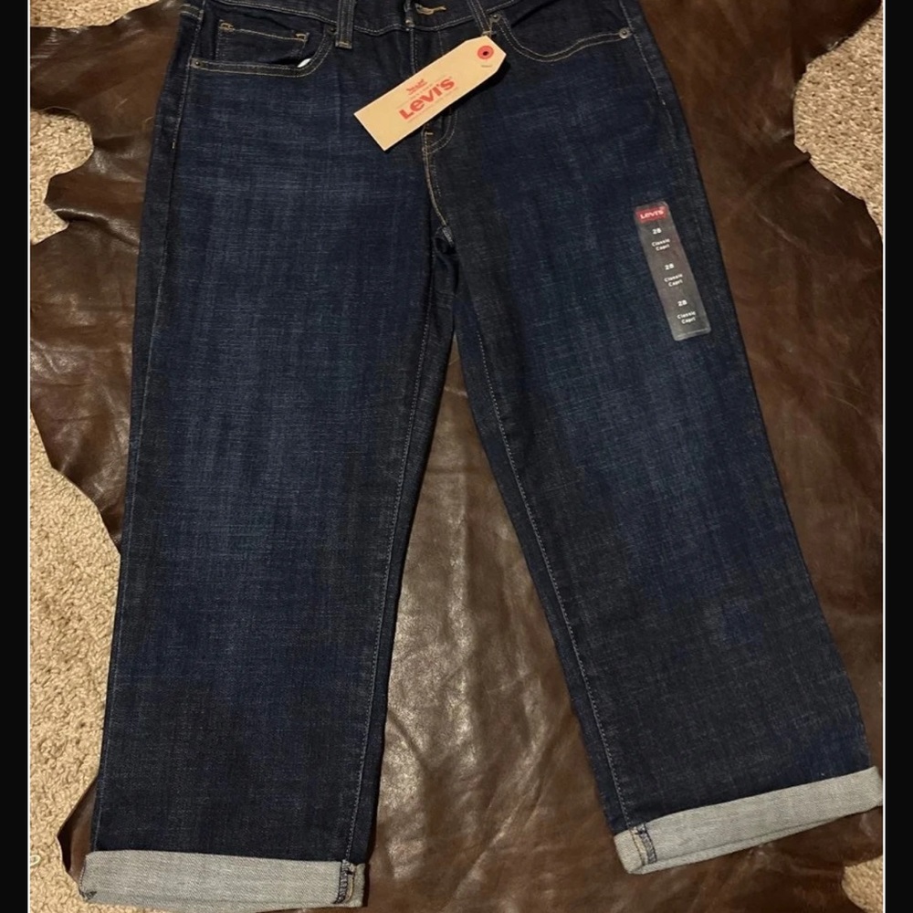 Levi Strauss classic Capri jeans-28